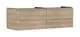 Hansgrohe-HG-Xelu-Q-Waschtischunterschrank-Eiche-Natur-1560-550-mit-4-Schubkaesten-fuer-Konsolen-mit-Aufsatzwaschtisch-Mattweiss-54092700 gallery number 1
